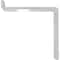 Ekena Millwork Steel Truss Shelf Bracket, Hammered White 2"W x 6"D x 6 1/4"H BKTM02X06X06TSHWH - alternate 10